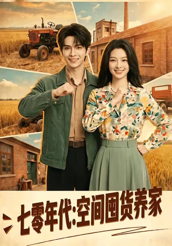 《七零年代：空间囤货养家（77集）（百度网盘）》短剧封面