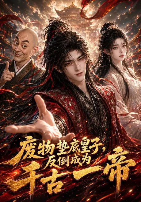 《废物垫底皇子，反倒成为千古一帝（528集）AI短剧 (2026)》短剧封面