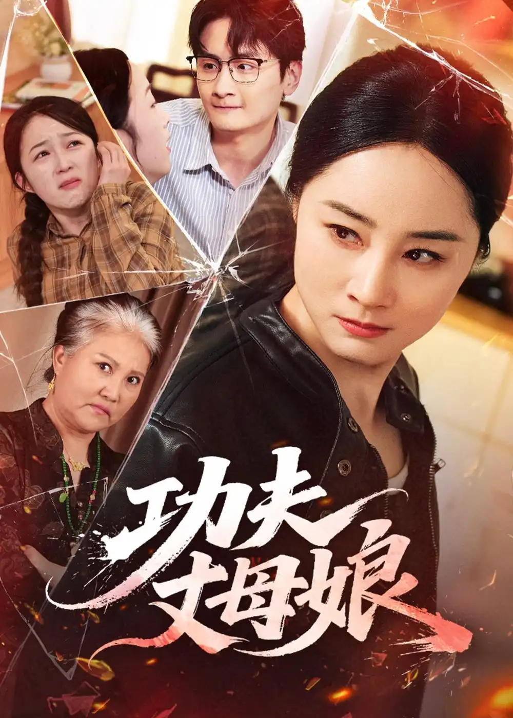 《功夫丈母娘（55集）龙馨悦＆杨玉洁（夸克网盘）》短剧封面