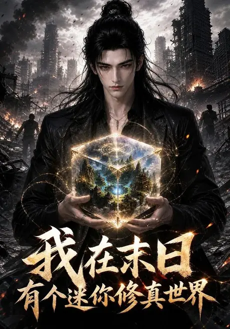 《我在末日有个迷你修真世界（124集）AI短剧（夸克网盘）》短剧封面