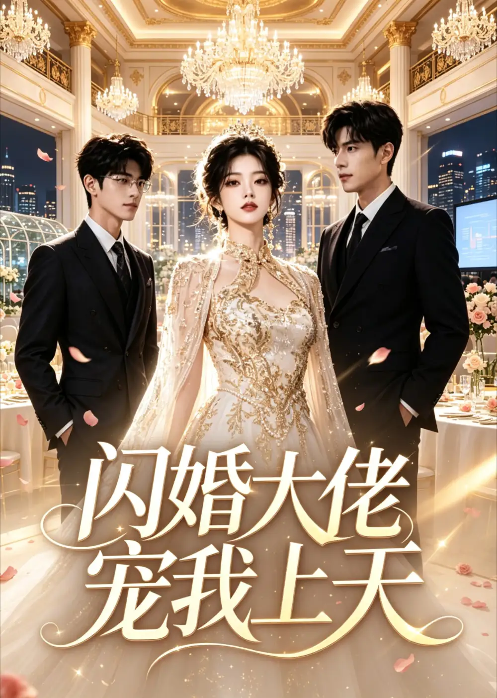 《闪婚大佬宠我上天(41集)(夸克网盘)》短剧封面