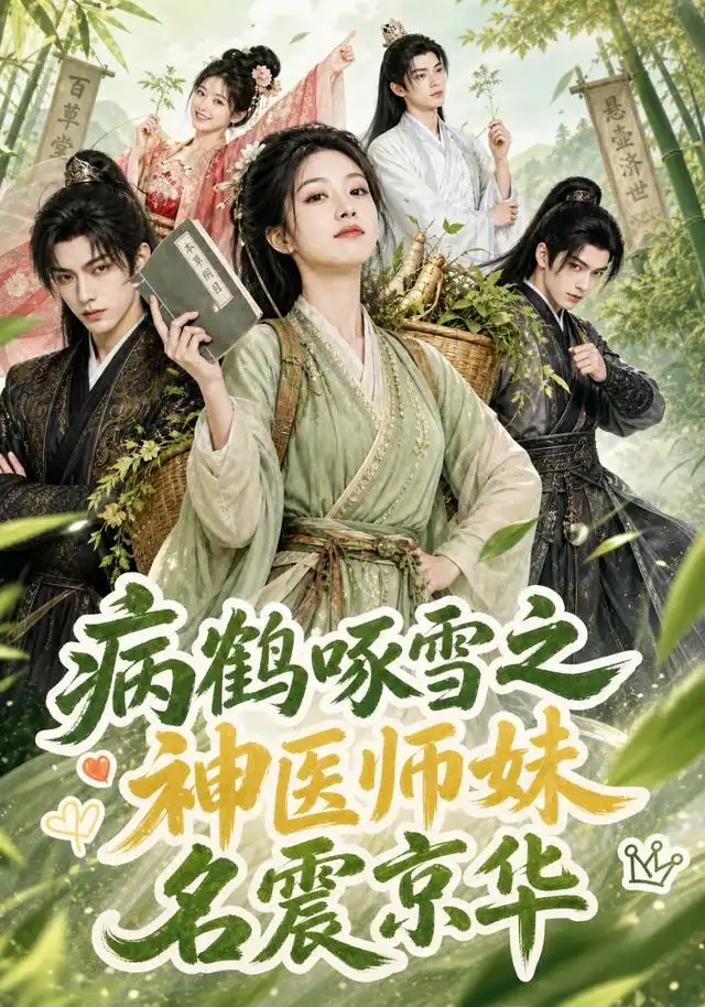 《病鹤啄雪之神医师妹名震京华（84集）（夸克网盘）》短剧封面
