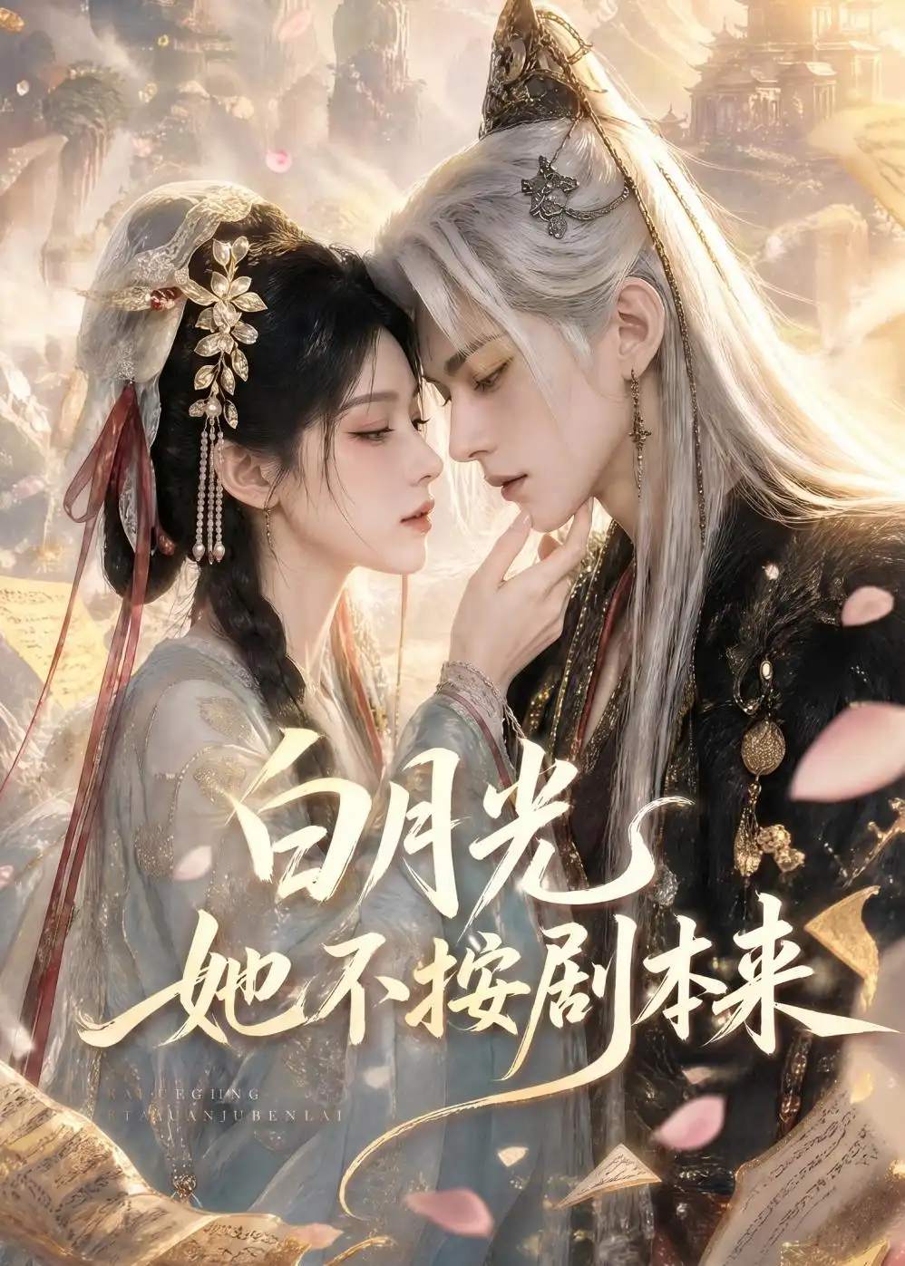 《白月光她不按剧本来（83集）AI短剧 (2026)》短剧封面