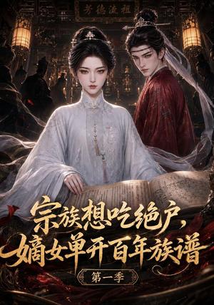 《宗族想吃绝户，嫡女单开百年族谱第一季（147集）AI短剧（夸克网盘）》短剧封面