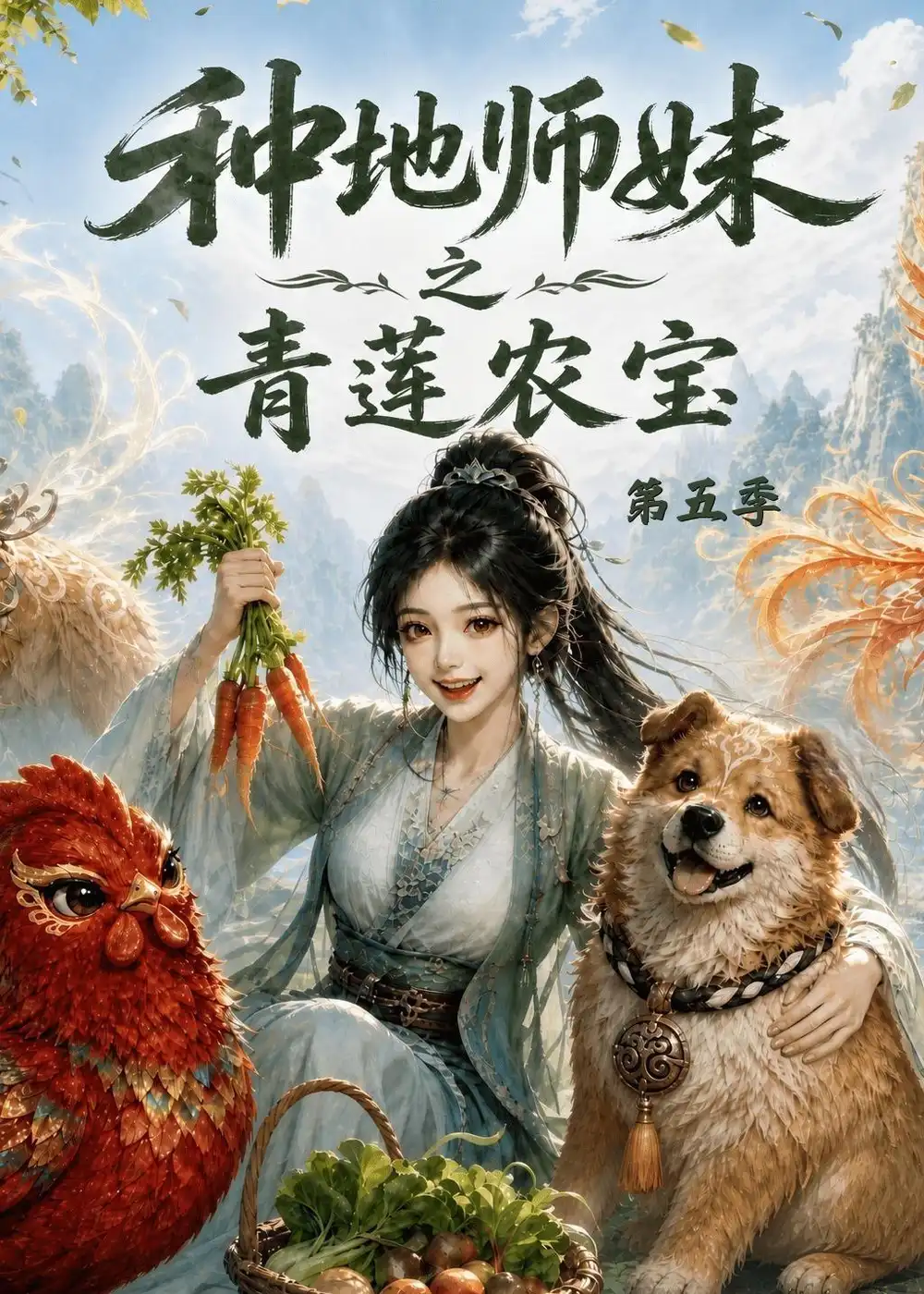 《种地师妹之青莲农宝第五季(100集)(夸克网盘)》短剧封面
