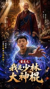 《AI擦边短剧：重生之我是少林大神棍（迅雷网盘）》短剧封面