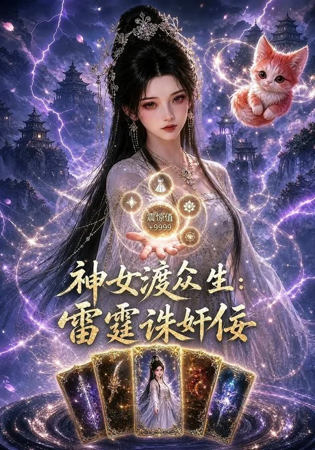 《神女渡众生：雷霆诛奸佞（121集）（夸克网盘）》短剧封面