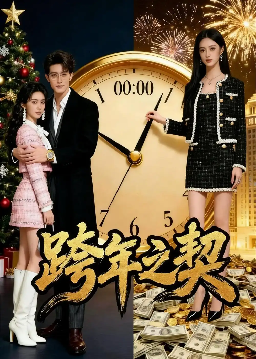 《跨年之契（30集）Ai短剧（夸克网盘）》短剧封面