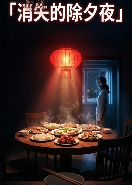 《消失的除夕夜（43集）AI短剧（百度网盘）》短剧封面