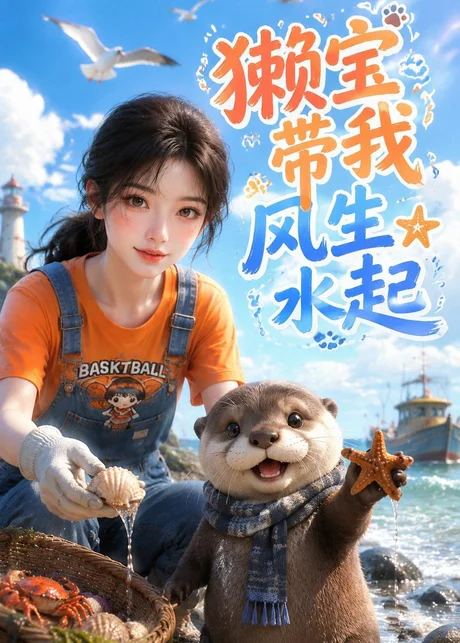 《獭宝带我风生水起（73集）AI短剧（百度网盘）》短剧封面