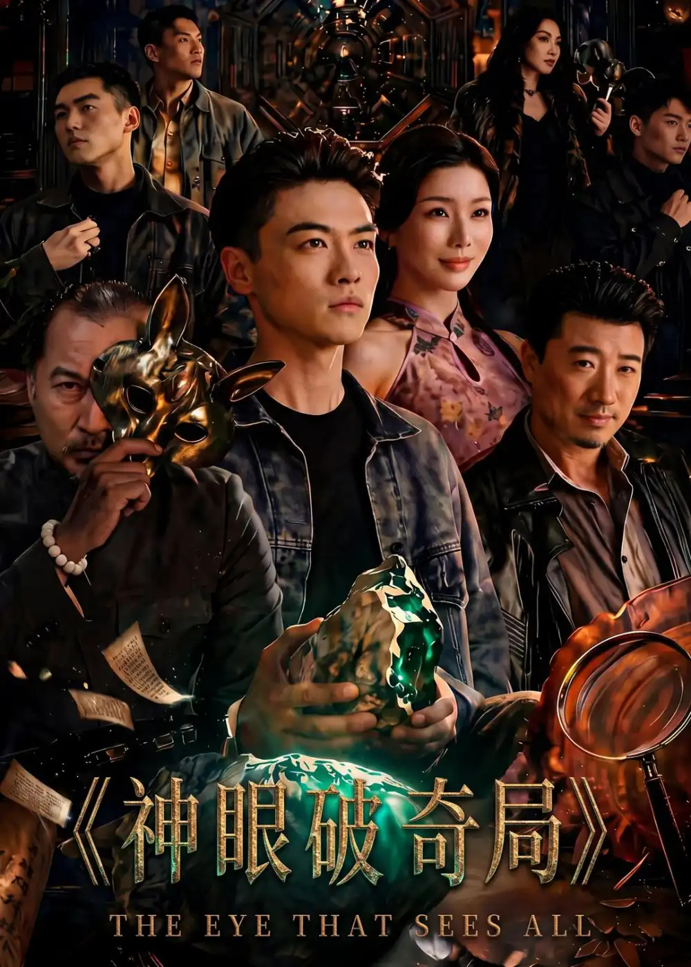 《神眼破奇局(60集)都钊&涂蕊(夸克网盘)》短剧封面