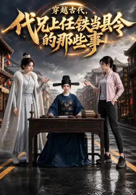 《穿越古代，代兄上任铁当县令的那些事（124集）（夸克网盘）》短剧封面
