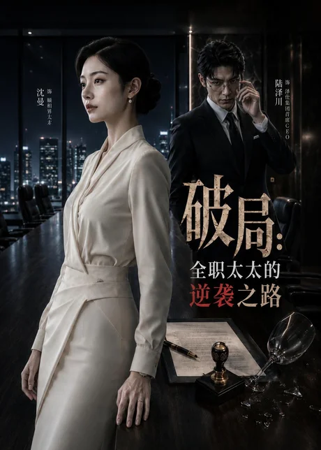 《破局：全职太太的逆袭之路（21集）AI短剧（百度网盘）》短剧封面