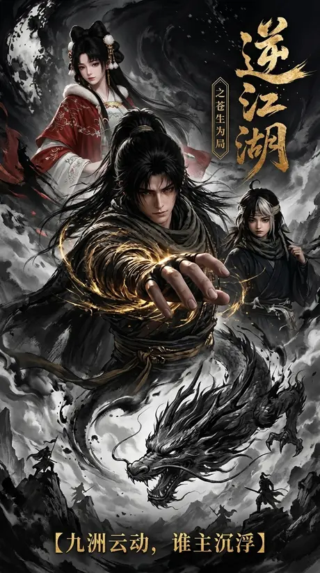《逆江湖之苍生为局第三季（110集）（夸克网盘）》短剧封面