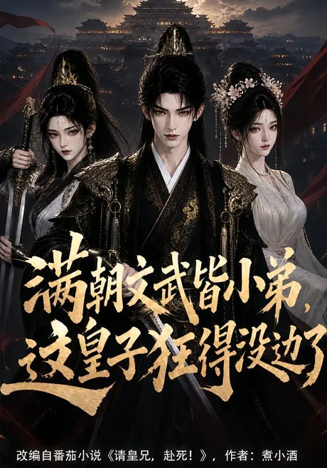 《满朝文武皆小弟，这皇子狂得没边了（100集）（夸克网盘）》短剧封面