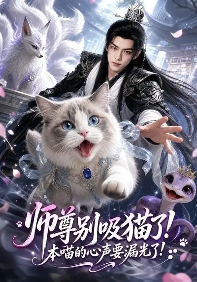 《师尊别吸猫了！本喵的心声要漏光了（60集）（夸克网盘）》短剧封面
