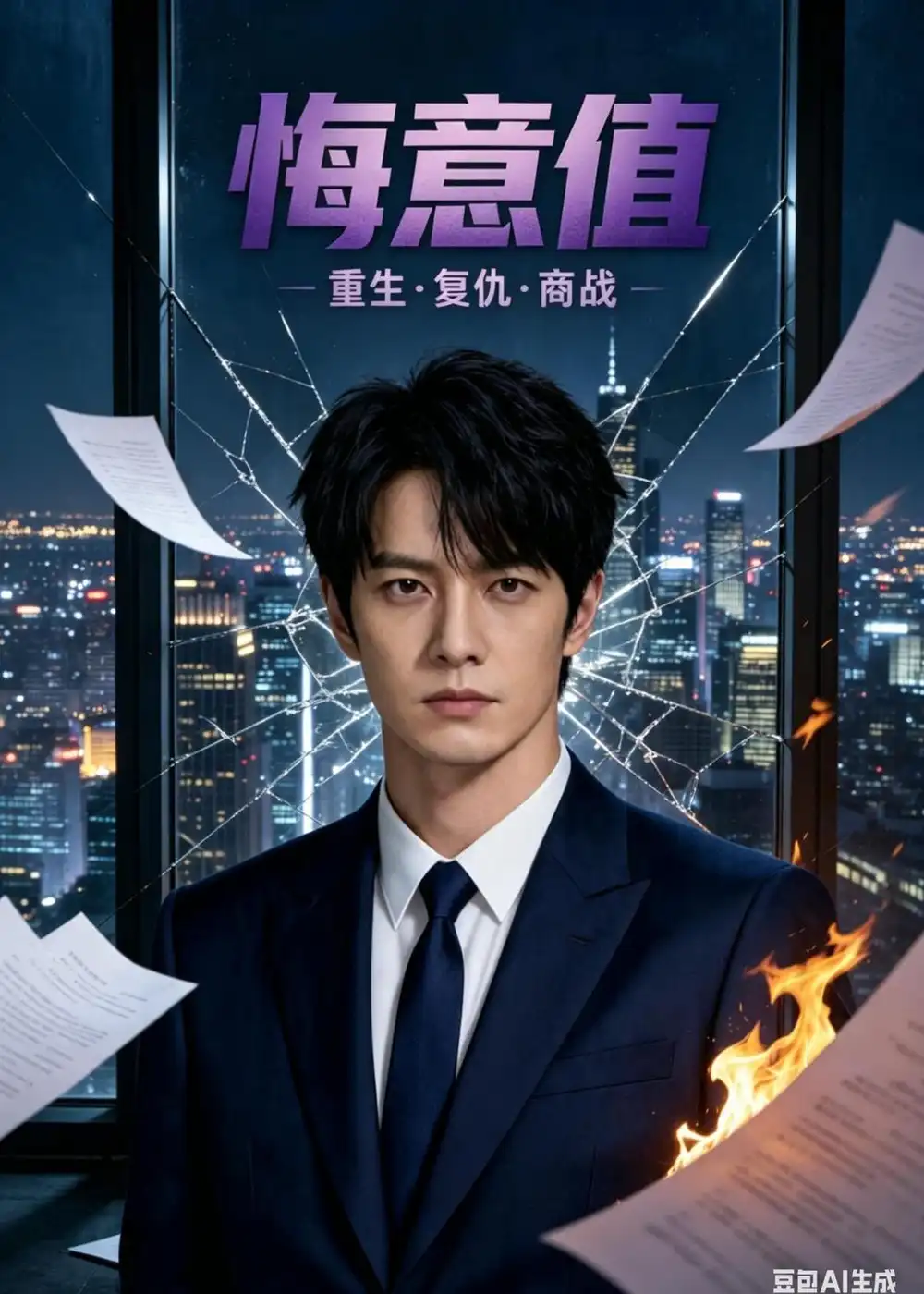 《悔意值（50集）AI短剧（夸克网盘）》短剧封面