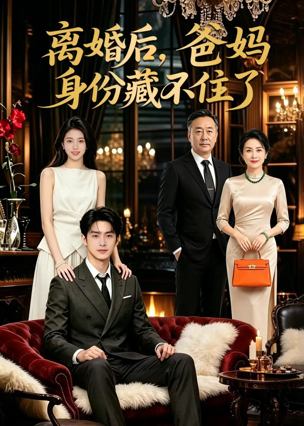 《离婚后，爸妈身份藏不住了（60集）AI短剧（夸克网盘）》短剧封面