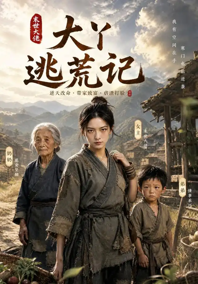 《大丫逃荒记（108集）（夸克网盘）》短剧封面