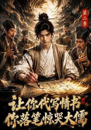 让你代写情书,你落笔惊哭大儒第二季 《让你代写情书,你落笔惊哭大儒第二季》短剧封面