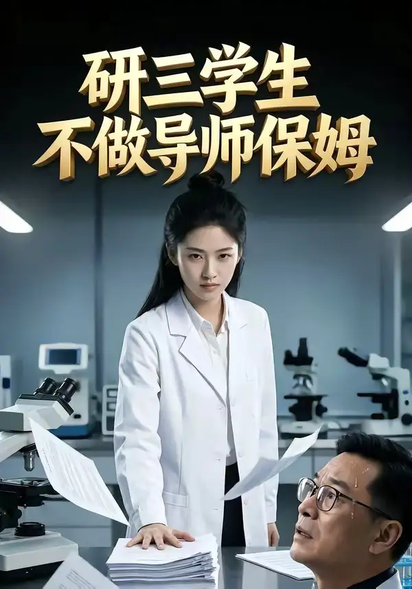 《研三学生不做导师保姆（40集）Ai短剧（夸克网盘）》短剧封面