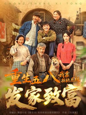 重生五八，我靠拒绝系统发家致富（81集）王羽铮＆李林暄（夸克网盘）封面图 - 短剧短剧