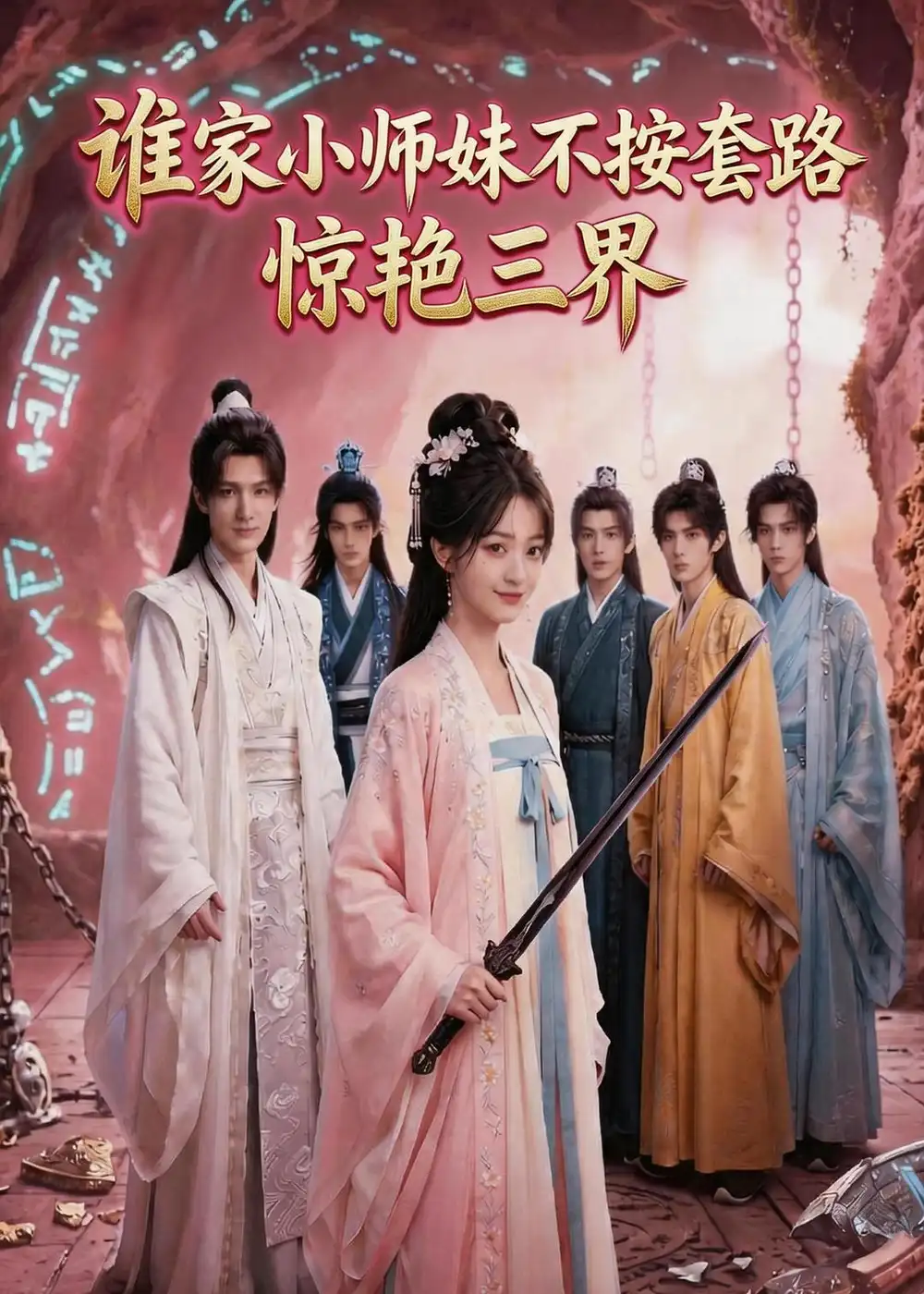 《谁家小师妹不按套路惊艳三界(97集)(夸克网盘)》短剧封面