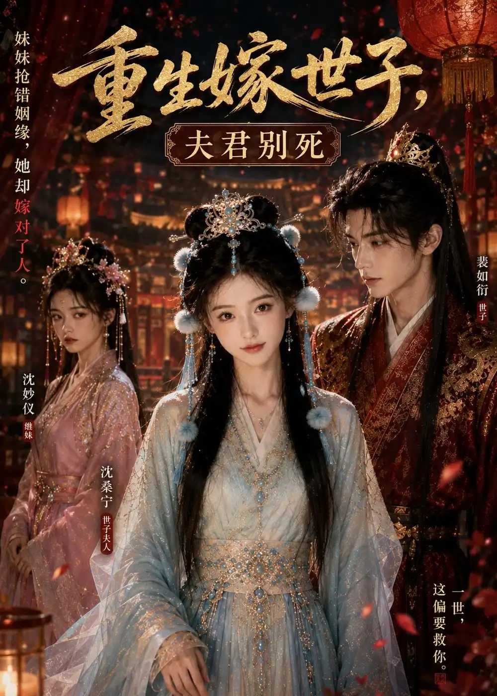 《重生嫁世子,夫君别死(119集)(夸克网盘)》短剧封面