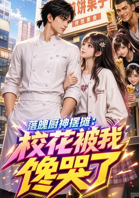 《落魄厨神摆摊：校花被我馋哭了（111集）（夸克网盘）》短剧封面