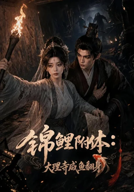 《锦鲤附体：大理寺咸鱼翻身（80集）（夸克网盘）》短剧封面