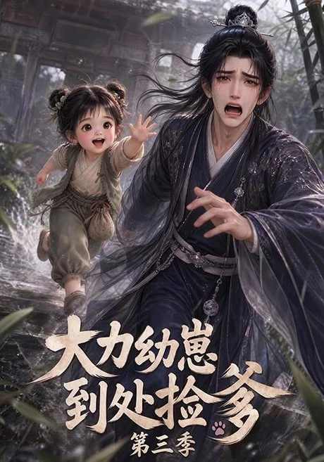 《大力幼崽到处捡爹第三季（182集）（夸克网盘）》短剧封面