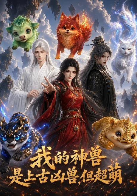 《我的神兽是上古凶兽，但超萌（73集）（夸克网盘）》短剧封面