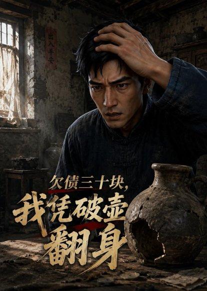 欠债三十块，我凭破壶翻身（52集）AI短剧（百度网盘）封面