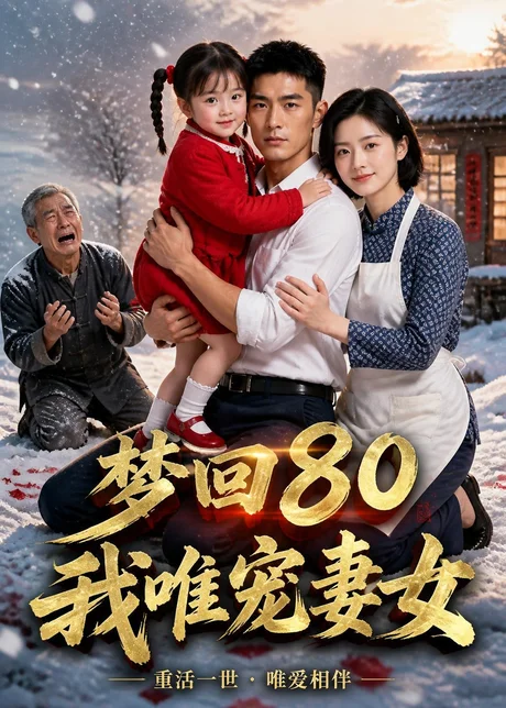 《梦回80，我唯宠妻女（60集）AI短剧（百度网盘）》短剧封面