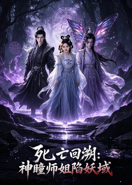 《死亡回溯：神瞳师姐陷妖域（81集）（夸克网盘）》短剧封面