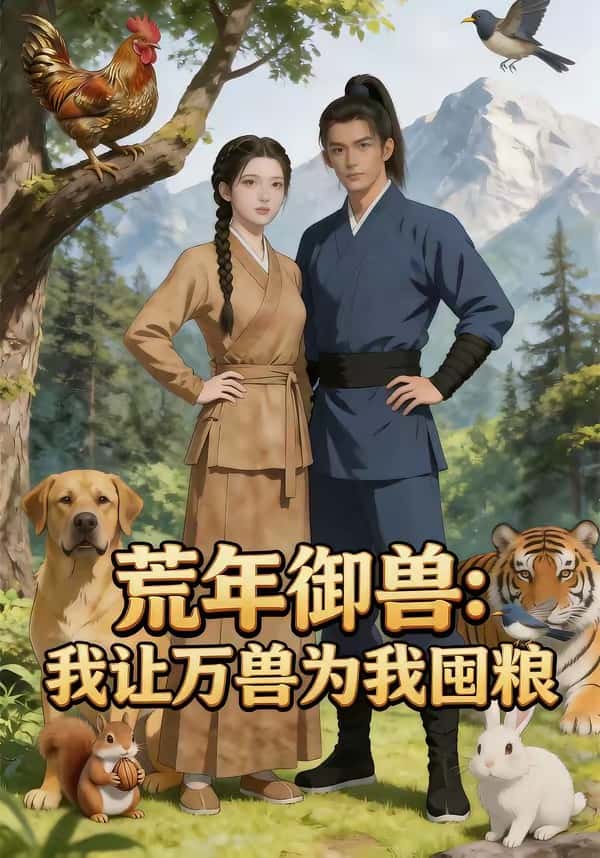 《荒年御兽：我让万兽为我囤粮（88集）（百度网盘）》短剧封面