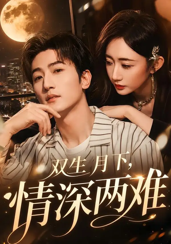 《双生月下，情深两难（82集）黄金成＆袁初年（夸克网盘）》短剧封面