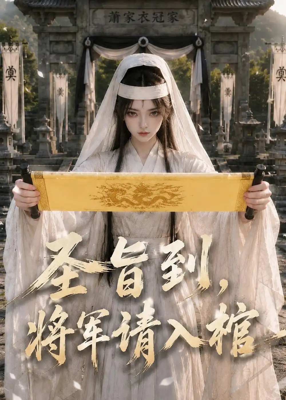 《圣旨到，将军请入棺（53集）（夸克网盘）》短剧封面