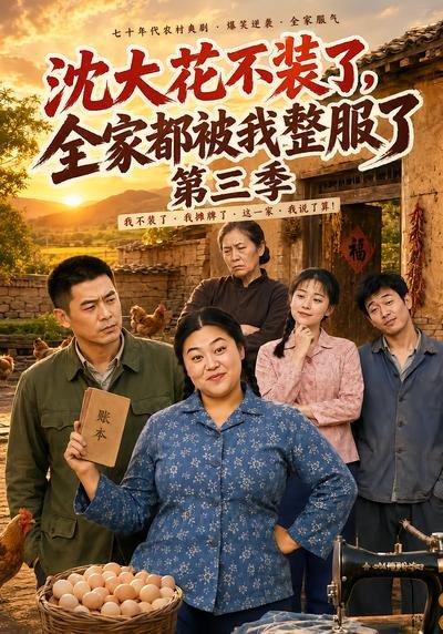 沈大花不装了，全家都被我整服了第三季（62集）（百度网盘）封面