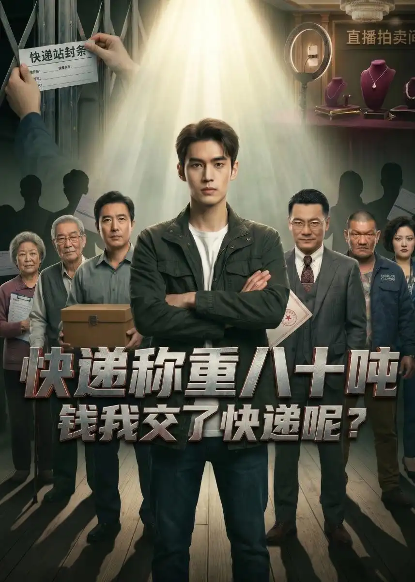 《快递称重八十吨，钱我交了快递呢（46集）（夸克网盘）》短剧封面