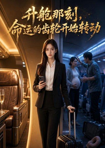 升舱那刻，命运的齿轮开始转动（43集）Ai短剧（百度网盘）封面图 - 都市短剧