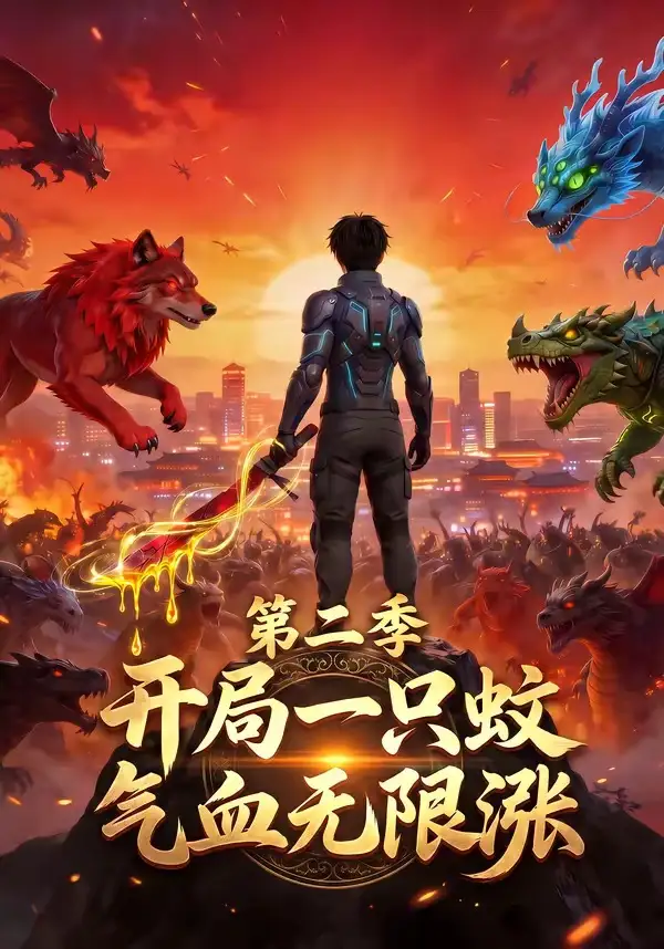 《开局一只蚊,气血无限涨第二季(60集)(夸克网盘)》短剧封面