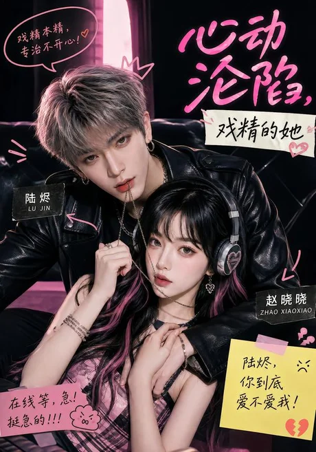 《心动沦陷戏精的她(94集)(夸克网盘)》短剧封面