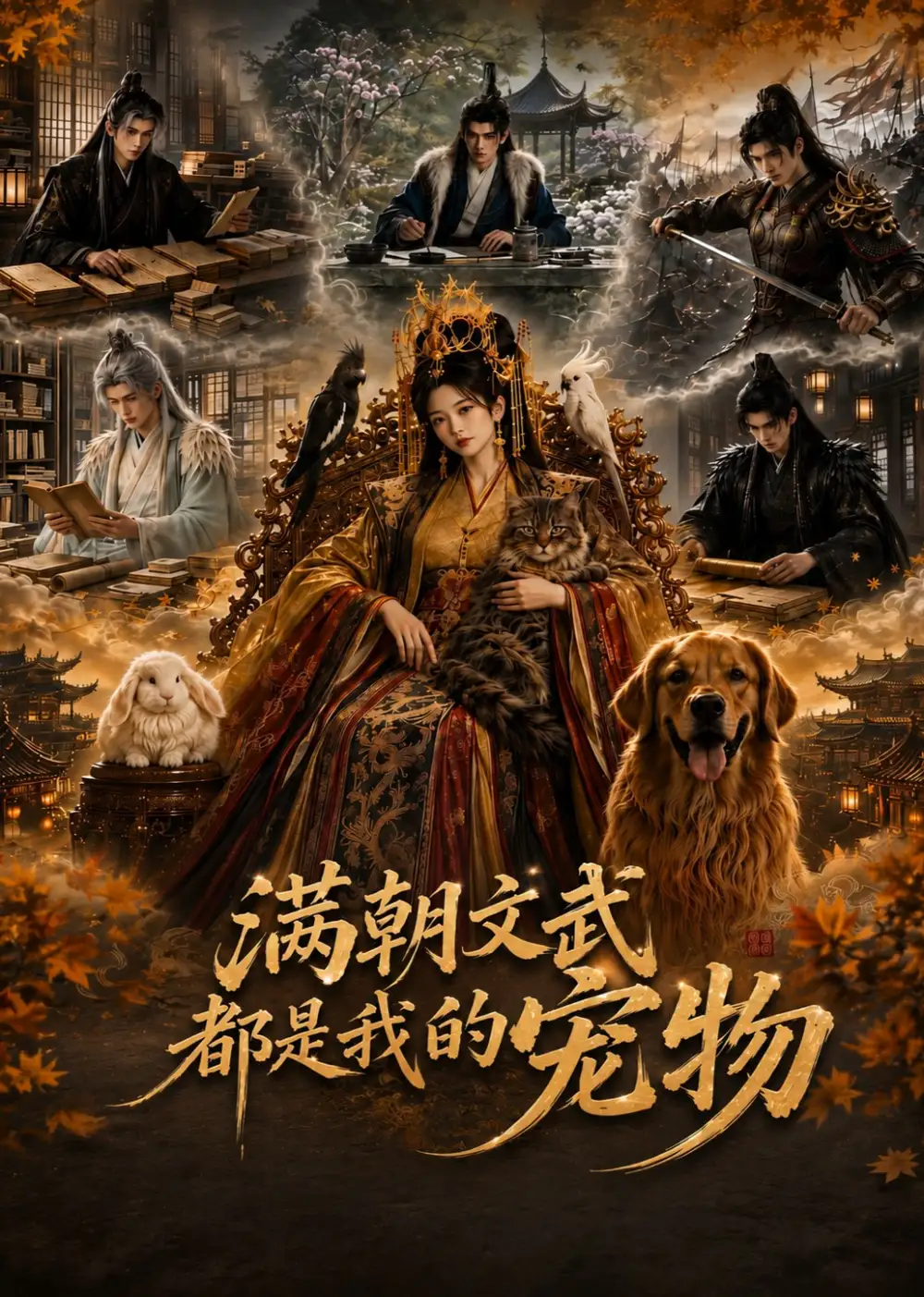 《满朝文武都是我的宠物（71集）（夸克网盘）》短剧封面