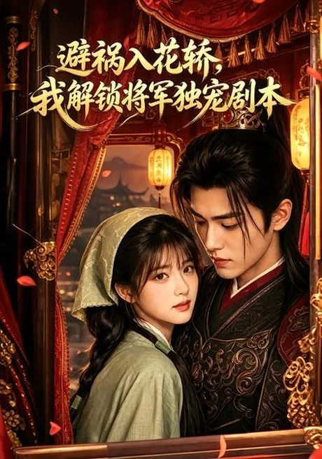 《避祸入花轿，我解锁将军独宠剧本（53集）（百度网盘）》短剧封面