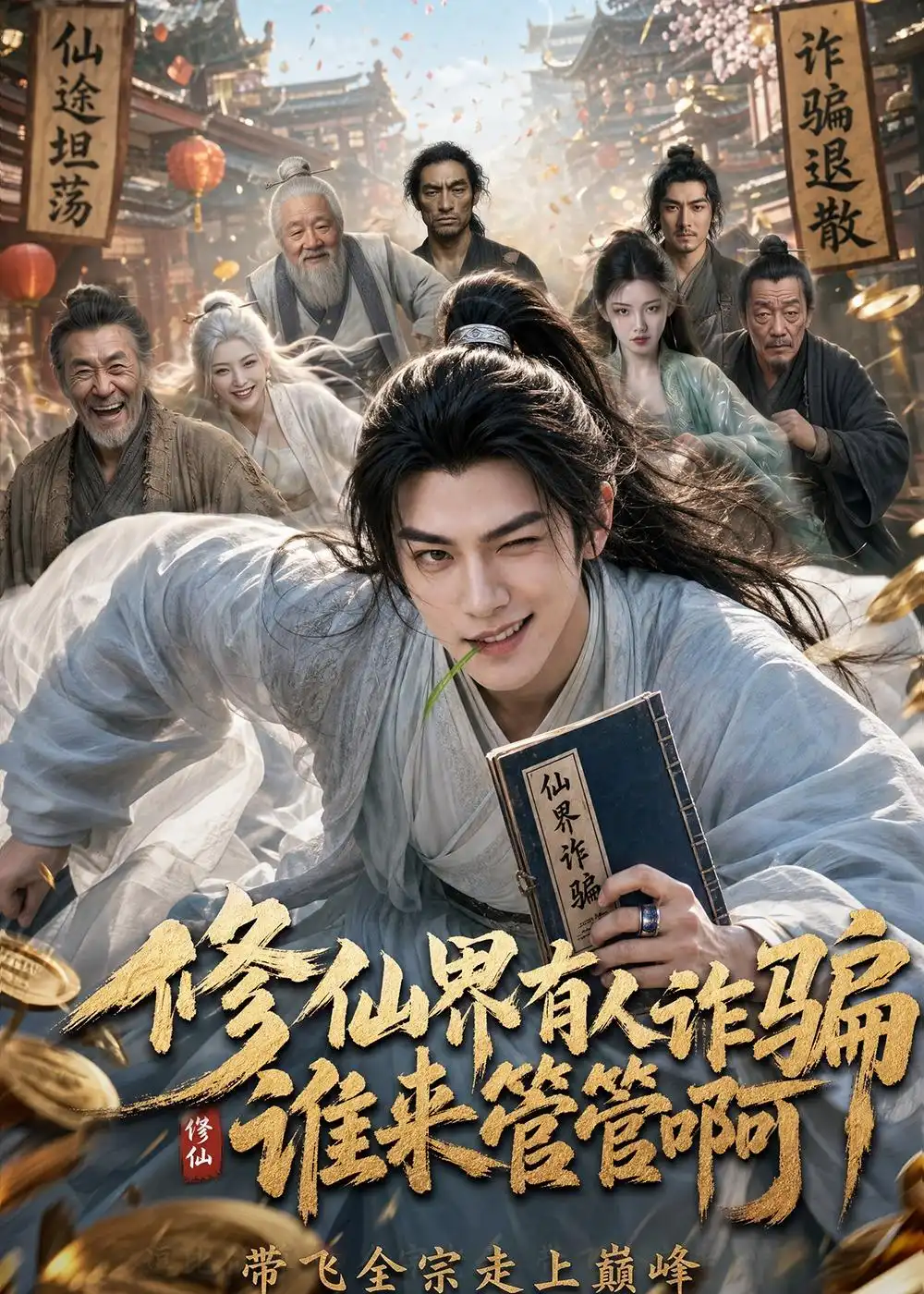 《修仙界有人诈骗谁来管管啊（60集）（夸克网盘）》短剧封面