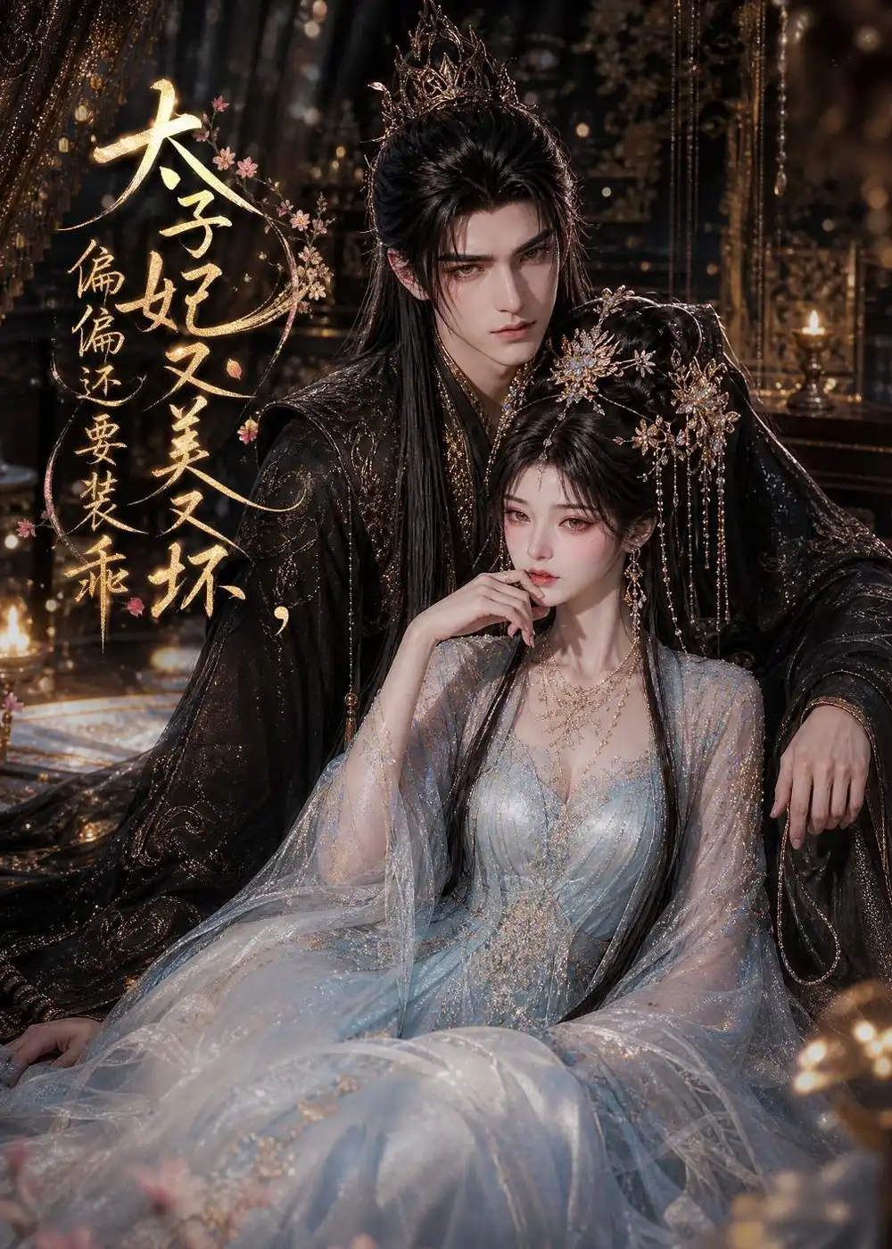 《太子妃又美又坏,偏偏还要装乖(61集)(夸克网盘)》短剧封面