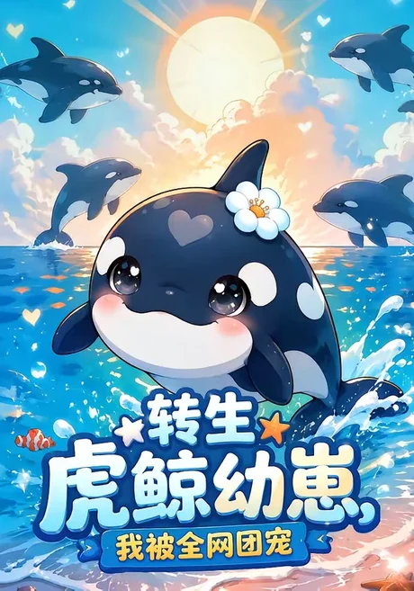 《转生虎鲸幼崽，我被全网团宠（60集）（百度网盘）》短剧封面