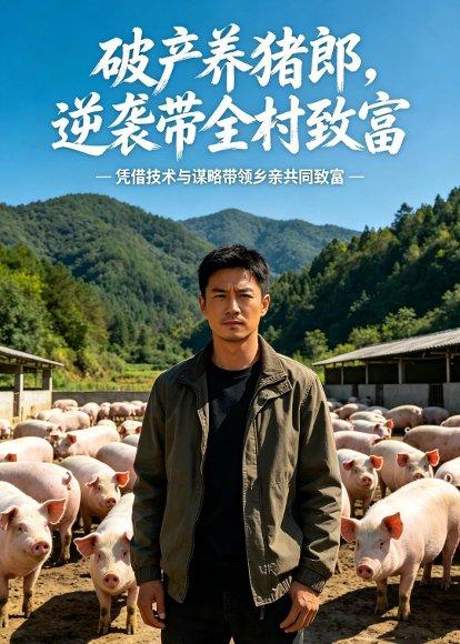 破产养猪郎，逆袭带全村致富（42集）Ai短剧（百度网盘）封面图 - 乡村短剧
