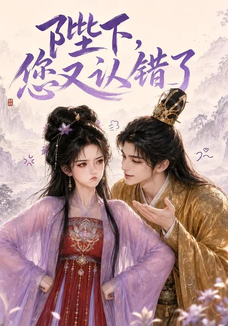《陛下，您又认错了（34集）（夸克网盘）》短剧封面